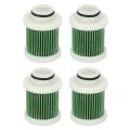 4pc Fuel Filter for Yamaha 40-115hp F40a F50 T50 Engine Marine,green