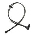 4pcs Mini 4pin to 2 Sata Power Supply Cable for Lenovo Motherboard