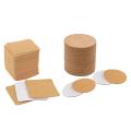 Self-adhesive Cork Coasters for Diy Crafts Supplies (50, Square)