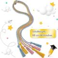 6pcs Graduation Cord Strap Honor Cord for Graduation (gold)