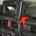 Car Mobile Phone Holder for Suzuki Jimny Jb74 Jb64 2019-2022,red