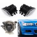 Fog Lights Assembly for E46 M3 02-06 Front Bumper Lamp E39 M5 01-03