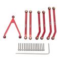 High Clearance Chassis Link Rod Set for Axial Scx24 C10 1/24 Rc Car,1