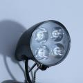 36v 48v Ebike Light Electric Bicycle 4 Led Front Headlight with Horn