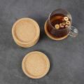 16 Pack 4 Inch Cork Coasters for Most Kind Of Mugs In Office Or Home