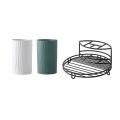 Nordic Minimalist Ins Kitchen Household Ceramic Chopstick Basket D