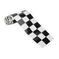 3 Inch Black/white Checkered Decal Tape Car Motorcycle Bike Sticker