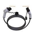 Ev Car Charger Plug 16a Type1 to Type2 Saej1772 to Iec62196-2