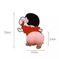 3d Silicone Cute Butt Car Bumper Sticker Cartoon Anti-collision A