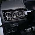 Carbon Fiber Air Vent Trim Center Dash Board Wind Outlet Decoration