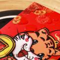 Red Envelopes Tiger Pattern Red Packets for 2022 Chinese New Year