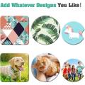 30 Pcs Coasters Blank Cup Mat for Sublimation Transfer Diy Hexagon