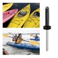 20pcs Kayak Canoe Tri-grip O Rings Tri-fold Rivets Mounting Tri Rivet