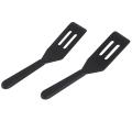 2pcs Brownie Nonstick Silicone Turner Heat-resistant Cookie Spatula