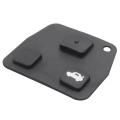 3 Buttons Key Repair Kit Case Fob Button Pad Rubber for Toyota
