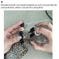 Wristlet Keychain Bracelet Silicone Tassel Keychain for Women A