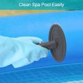Pool Skimmer Net Attachment with Gloves,for Cleaning Swimming Pool