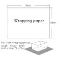 6 Sheets Gift Wrapping Paper,wrapping Paper with 6 Different Patterns