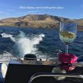 Outdoor Wine Glass for Boat Bathtubs Armrest Glass Holder Black