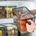 Refrigerator Storage Box Keep Fresh Food Organizer Box Photo Color
