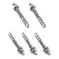 Wedge Anchor, Stainless Steel, 3/8 Inch X 3-3/4 Inch, 5 Pcs