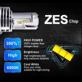 H4 Hb2 9003 Car Led Integrated Headlight Bulb M3 Zes Chips 6000k
