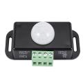 4 X Dc 12v/24v 8a Body Infrared Pir Motion Sensor Switch, Black
