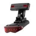 Cycling Box Alarm Anti Theft Usb Rechargeable Bike Rear Tail Light
