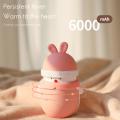 Cartoon Winter Mini Hand Warmer Usb Power Bank Hand Warmer Bank,pink