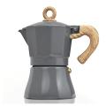 300ml Portable Espresso Coffee Pot Kettle Household Aluminum Pot