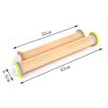 Adjustable Rolling Pin with Removable Rings, Dough Roller Solid , S