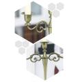 European Decor Candle Holders 3 Arms Candle Holder Rack Metal B