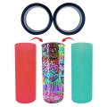 For Sublimation Tumbler Kit with Silicone Sleeve Silicone Bands