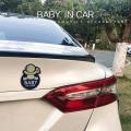 Baby Car Sticker for Nissan X-trail Qashqai Skoda Octavia Fabia -a