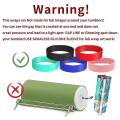 Silicone Bands for Sublimation Tumbler Prevent Ghosting 10pcs 5colors
