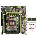 X79 Motherboard M.2 Interface Lga2011 with 2x8gb Ram+switch Cable