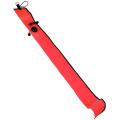 1m Scuba Diving Inflatable Float Signal Tube Sausage,red