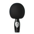 H46 Kids Handheld Bluetooth Microphone for Birthday Gifts Black