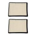 2x Cat Scratching Post Natural Sisal Mat Toy for Cats Catnip Tower