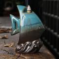 Waterfall Incense Holder Ornament Backflow Incense Holder for Home B