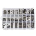 1080pcs M2/m3/m4 Stainless Steel Hex Socket Bolt and Nuts Set