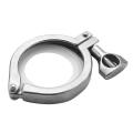 2pcs Tri-clamp Steel with Wing Nut with 1 Pc Silicone Gasket