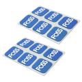Foss 12pcs/set Bicycle Tire Patch Quick Drying Tube Repair Pad Tool