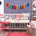 Boho Tassel Garland Colorful Banner with Wood Beads for Bedroom C