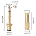 Faucet Hose Nozzle,with Connector,for Garden,car Wash Hose Nozzle