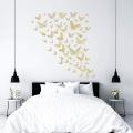 72 Pcs Butterfly Wall Decor Sticker Wall Decal 3d Removable Decal