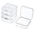 Clear Plastic Beads Storage Box with Lid for Crafts,learning Supplies