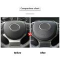 Steering Wheel Panel Carbon Fiber for Lexus Is250 Is300 Is350 14-18
