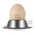 2 Pack,stainless Steel Egg Cups for Hard Boiled Egg,kitchen Display