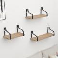 Floating Shelves Wall Mounted Set Of 3 for Bedroom Living Room